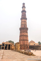 Site du minaret Qutub Minar