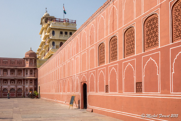 Dans le Palais du Maharaja de Jaipur