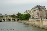 La Seine et le pont Neuf